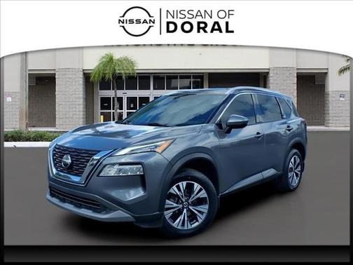 Gun Metallic 2021 Nissan Rogue SV