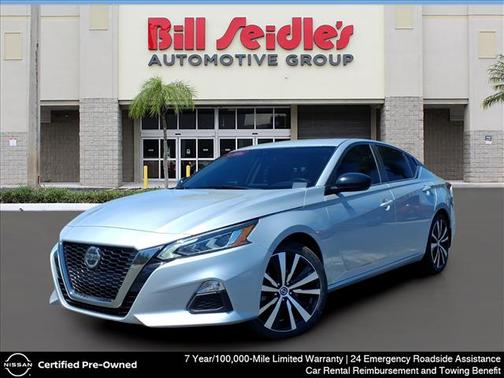 Brilliant Silver Metallic 2021 Nissan Altima 2.5 SR