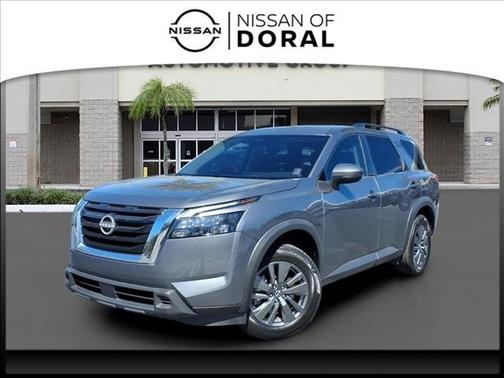 Gun Metallic 2024 Nissan Pathfinder SV