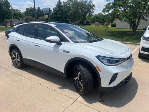Opal White 2026 Volkswagen ID.4 AWD Pro S