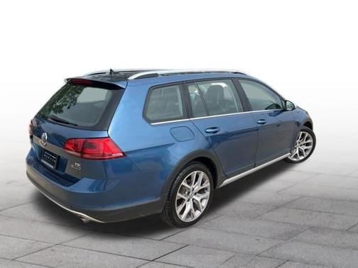Silk Blue Metallic 2017 Volkswagen Golf Alltrack TSI SEL