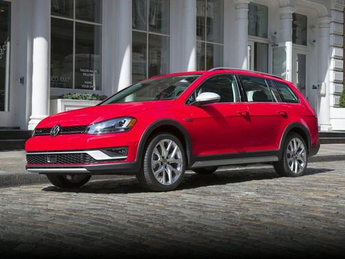 Silk Blue Metallic 2017 Volkswagen Golf Alltrack TSI SEL