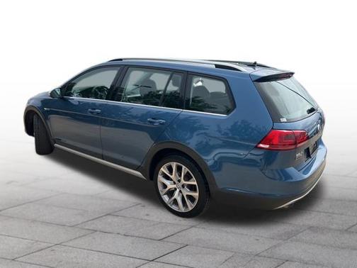 Silk Blue Metallic 2017 Volkswagen Golf Alltrack TSI SEL
