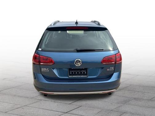 Silk Blue Metallic 2017 Volkswagen Golf Alltrack TSI SEL