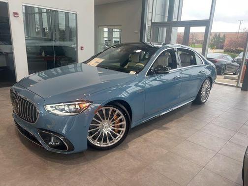 Blue 2026 Mercedes-Benz AMG S 63 E 4MATIC