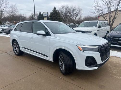 White 2026 Audi Q7 45 Premium SUV