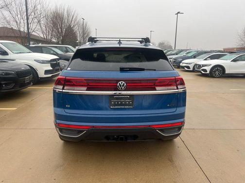 Blue 2025 Volkswagen Atlas Cross Sport 2.0T SE w/Technology 4MOTION