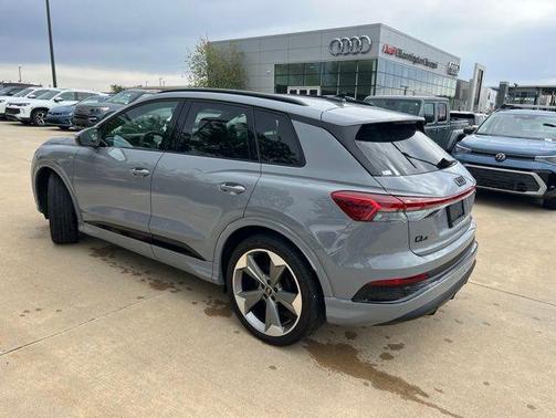 Pebble Gray 2025 Audi Q4 e-tron Premium Plus 55 quattro