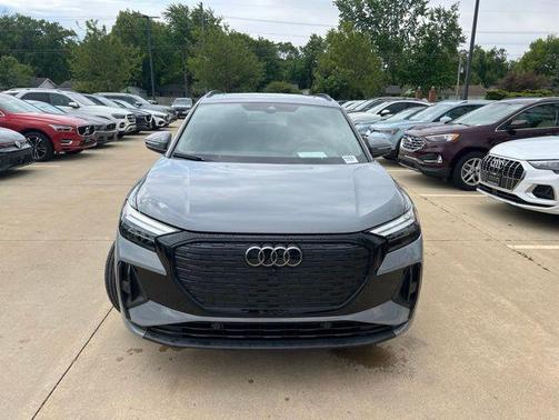 Pebble Gray 2025 Audi Q4 e-tron Premium Plus 55 quattro