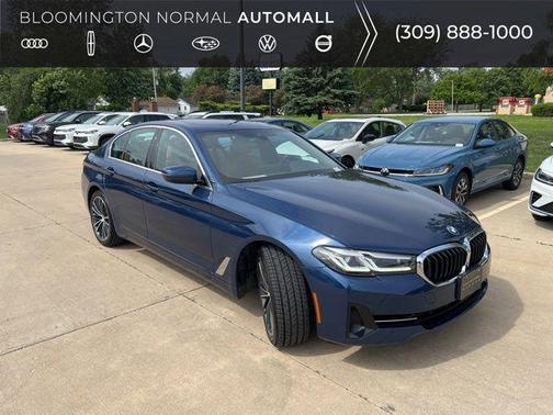 Phytonic Blue Metallic 2022 BMW 540 i xDrive