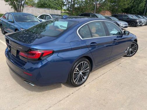 Phytonic Blue Metallic 2022 BMW 540 i xDrive