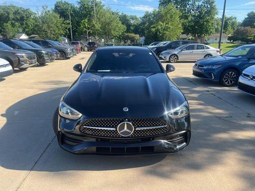 Black 2023 Mercedes-Benz C-Class C 300 4MATIC