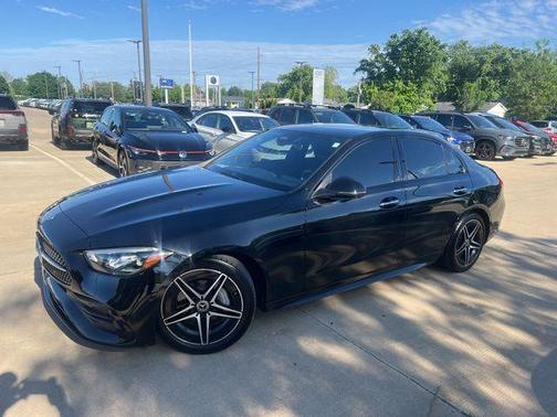 Black 2023 Mercedes-Benz C-Class C 300 4MATIC
