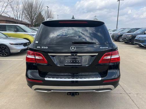 Black 2014 Mercedes-Benz M-Class 4MATIC