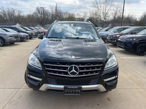 Black 2014 Mercedes-Benz M-Class 4MATIC