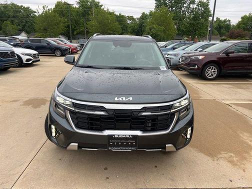 Gravity Gray 2024 Kia Seltos SX Turbo