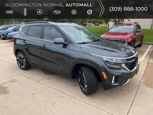 Gravity Gray 2024 Kia Seltos SX Turbo