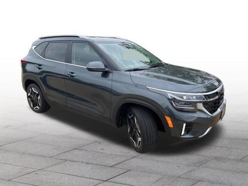 Gravity Gray 2024 Kia Seltos SX Turbo