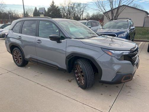 Gray 2026 Subaru Forester Sport SUV