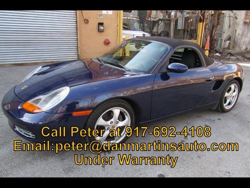 2002 Porsche Boxster 2dr Roadster Tiptronic
