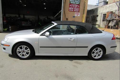 Silver 2007 Saab 9-3 2dr Conv Auto