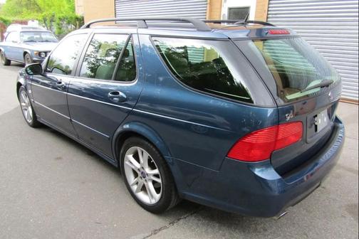 Blue 2008 Saab 9-5 4dr Wgn SportCombi