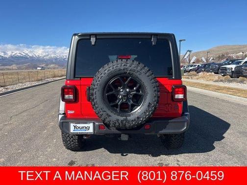 Firecracker Red Clearcoat 2026 Jeep Wrangler Sport