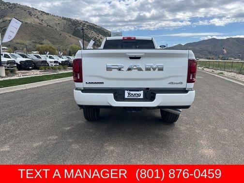 Bright White Clearcoat 2026 RAM 3500 Laramie