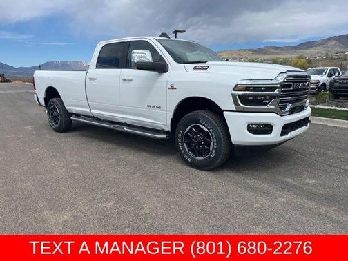 Bright White Clearcoat 2026 RAM 3500 Laramie