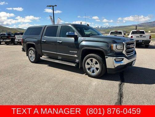 Dark Slate Metallic 2018 GMC Sierra 1500 SLT