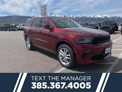 Octane Red Pearlcoat 2022 Dodge Durango GT