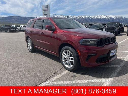 Octane Red Pearlcoat 2022 Dodge Durango GT