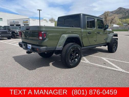 Sarge Green Clearcoat 2023 Jeep Gladiator Sport