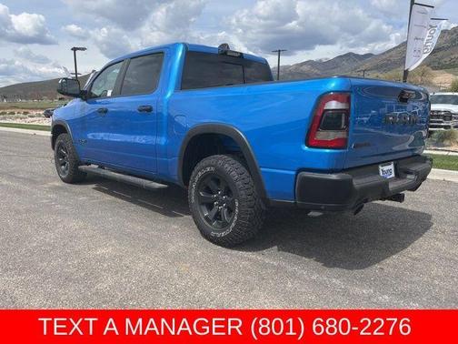 Hydro Blue Pearlcoat 2024 RAM 1500 Rebel