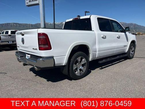Bright White Clearcoat 2022 RAM 1500 Laramie
