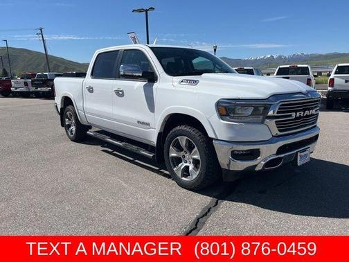 Bright White Clearcoat 2022 RAM 1500 Laramie
