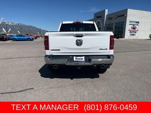 Bright White Clearcoat 2022 RAM 1500 Laramie