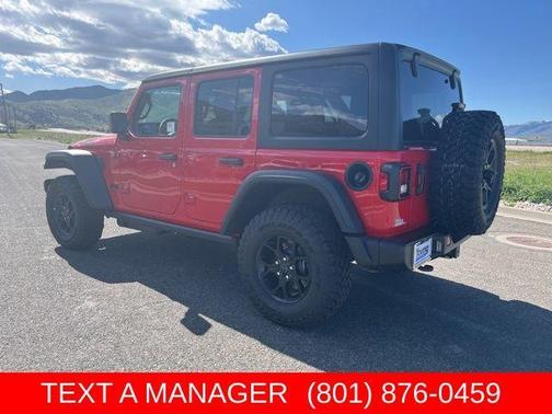 Firecracker Red Clearcoat 2026 Jeep Wrangler Sport