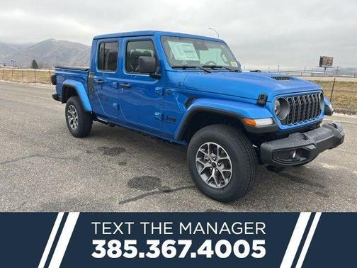 Hydro Blue Pearlcoat 2026 Jeep Gladiator Sport