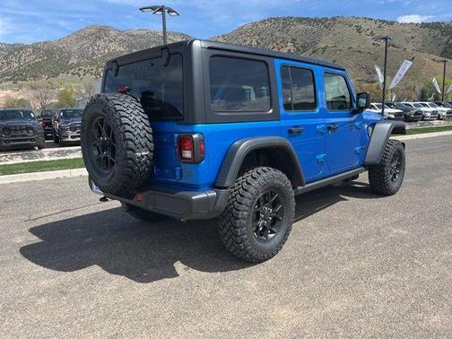 Hydro Blue Pearl 2026 Jeep Wrangler Sport