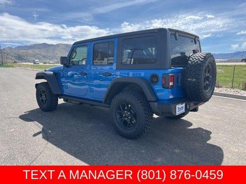 Hydro Blue Pearl 2026 Jeep Wrangler Sport