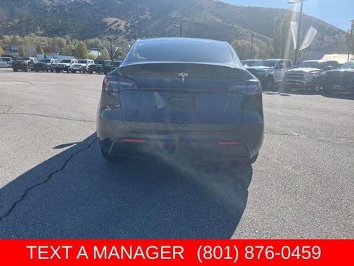 Black 2025 Tesla Model Y Long Range