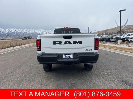 Bright White Clearcoat 2026 RAM 3500 Tradesman