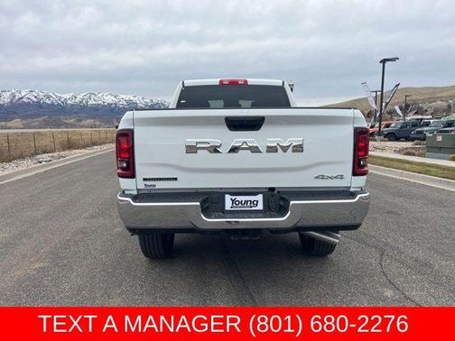Bright White Clearcoat 2026 RAM 2500 Big Horn