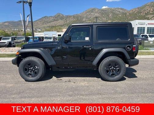 Black Clearcoat 2026 Jeep Wrangler Sport