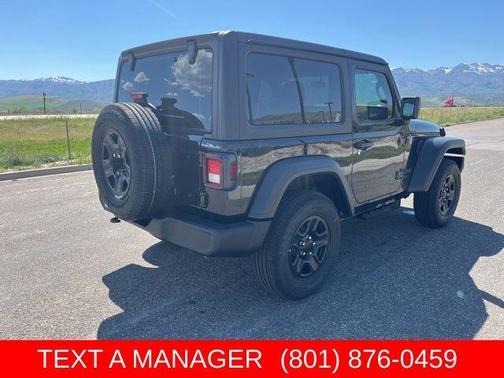 Black Clearcoat 2026 Jeep Wrangler Sport