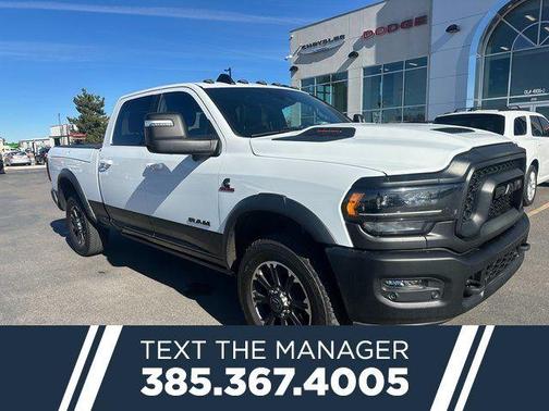 Bright White Clearcoat 2023 RAM 2500 Power Wagon
