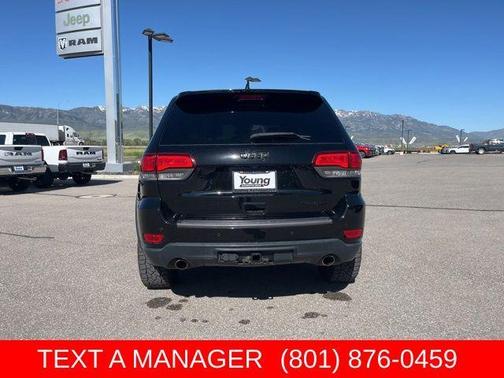 Diamond Black 2018 Jeep Grand Cherokee Trailhawk