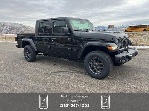 Black Clearcoat 2026 Jeep Gladiator Sport
