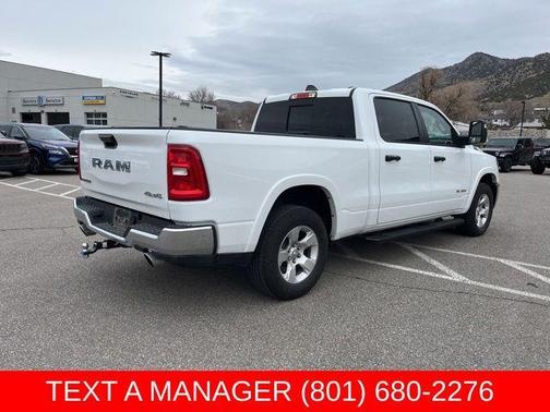 Bright White Clearcoat 2025 RAM 1500 Big Horn/Lone Star